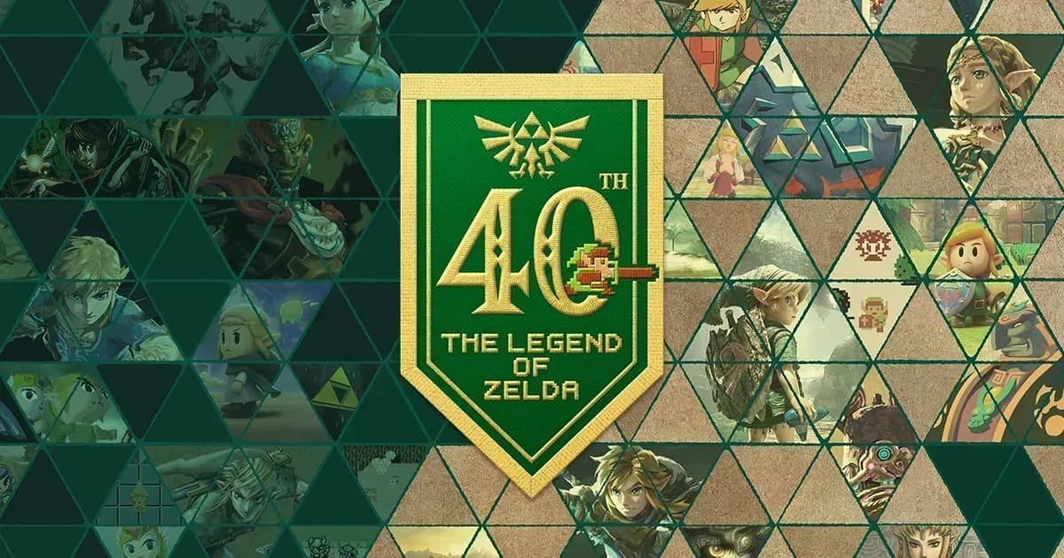 El sitio oficial del 40.º aniversario de Zelda ya está disponible