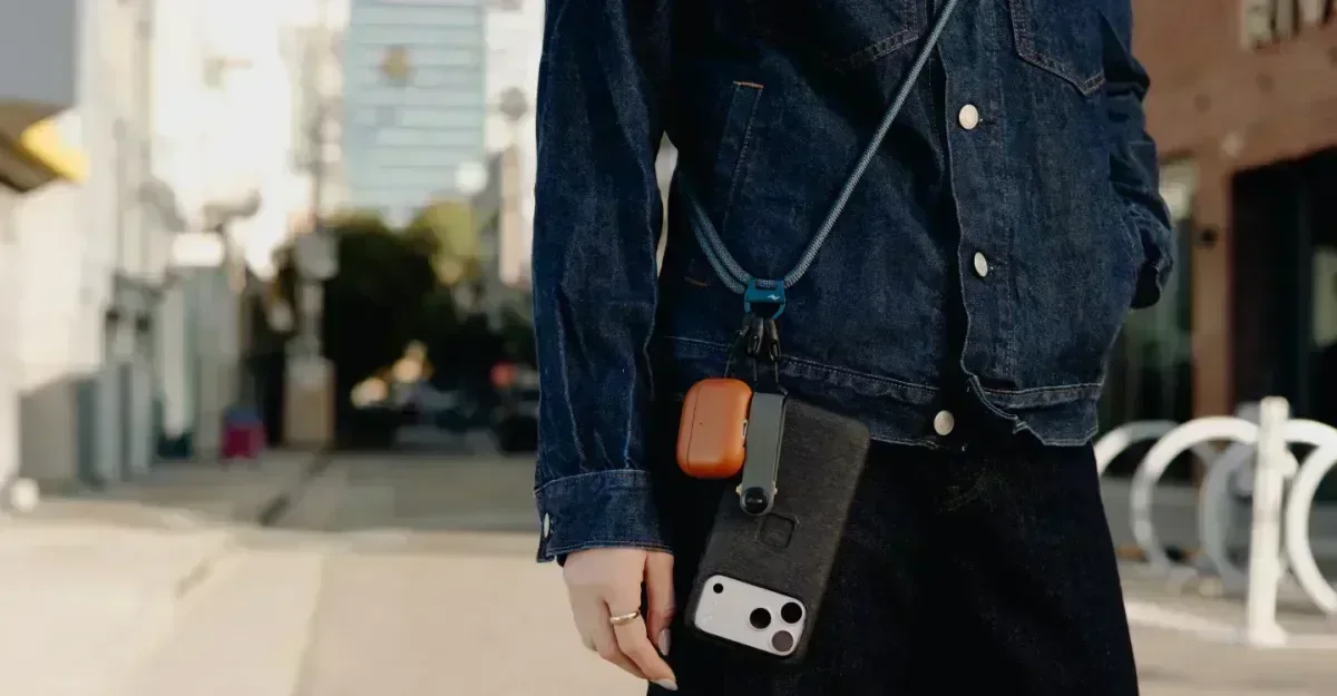 Las correas cruzadas para teléfono quieren ser accesorio, no sólo tecnología
