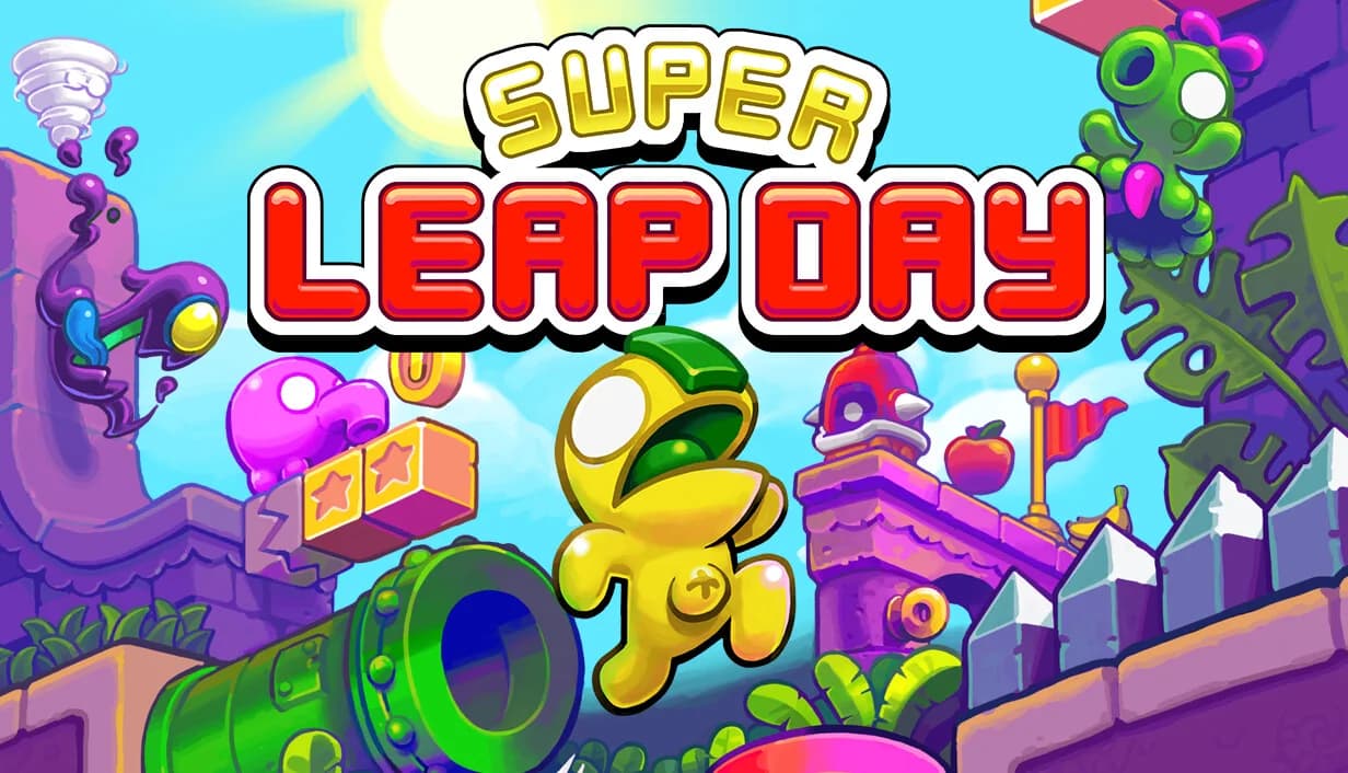 Nitrome llevará su plataformero diario Super Leap Day a Nintendo Switch