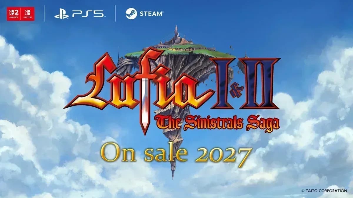 Lufia I & II: The Sinistrals Saga regresará en 2027 para PS5, Switch, Switch 2 y PC