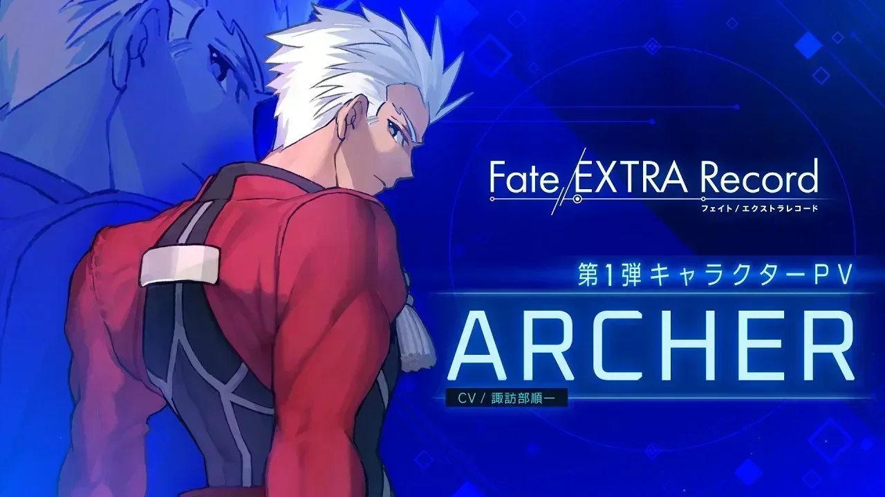 Fate/EXTRA Record presenta a Archer antes de su lanzamiento mundial en enero de 2027