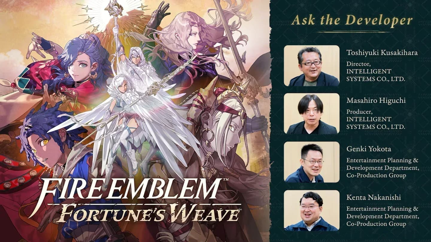 Nintendo publica la segunda parte de Ask the Developer sobre el diseño de Fire Emblem: Fortune's Weave