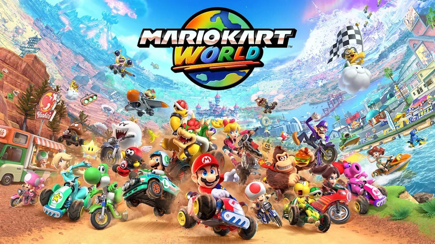 Mario Kart World suma 10 pistas de Super Mario Kart y nuevas rutas de Knockout Tour