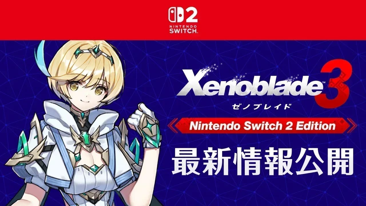 Xenoblade Chronicles 3 para Switch 2 llegará el 3 de diciembre